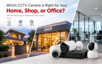 Which CCTV Camera Is Right for My Home, Shop, or Office?